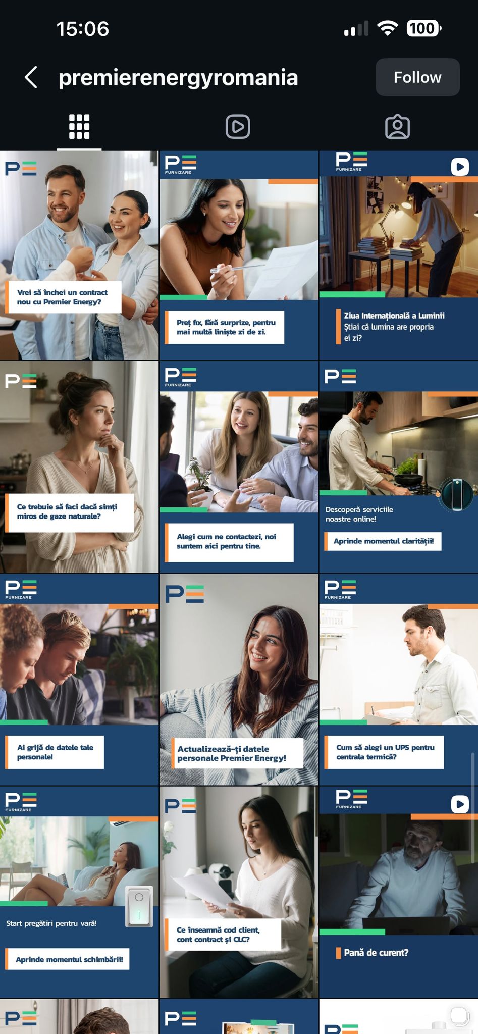 Premier Energy, Design Social Media